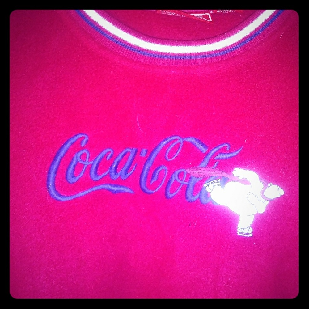 Vintage Coca-Cola medium women's sweatshirt